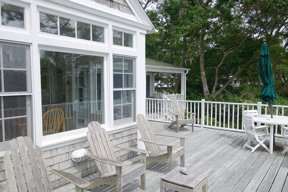 Deck, Truro, Cape Cod, by Paul Krueger Architect